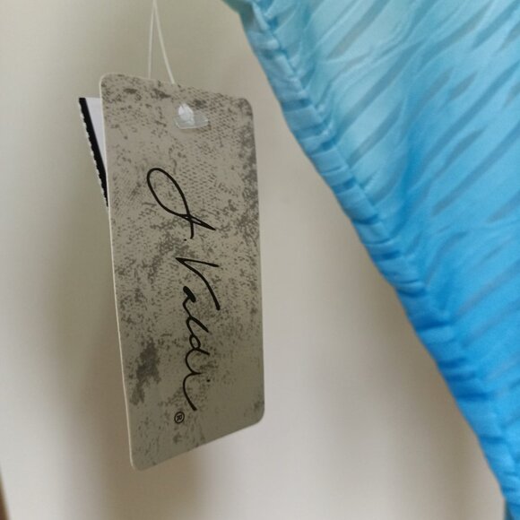 J Valdi Womens Lattice-Back Dress Swi Blue Ombre XL - Picture 6 of 7